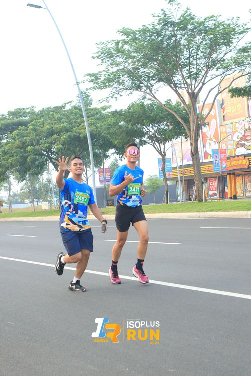 Race photo from ISOPlus Run 2024 Jakarta