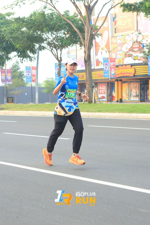 Race photo from ISOPlus Run 2024 Jakarta