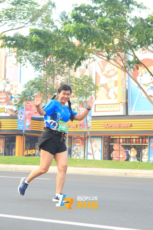 Race photo from ISOPlus Run 2024 Jakarta