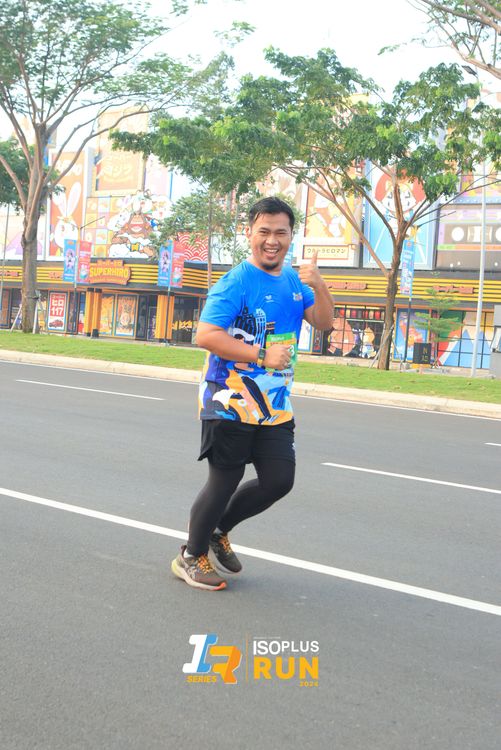 Race photo from ISOPlus Run 2024 Jakarta