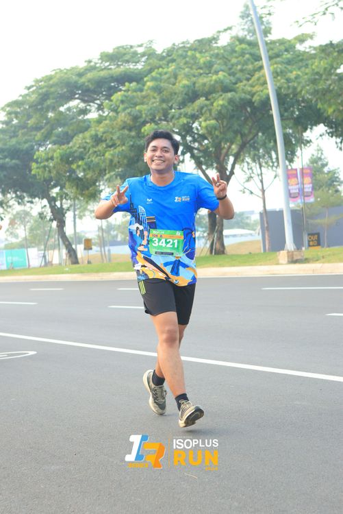 Race photo from ISOPlus Run 2024 Jakarta