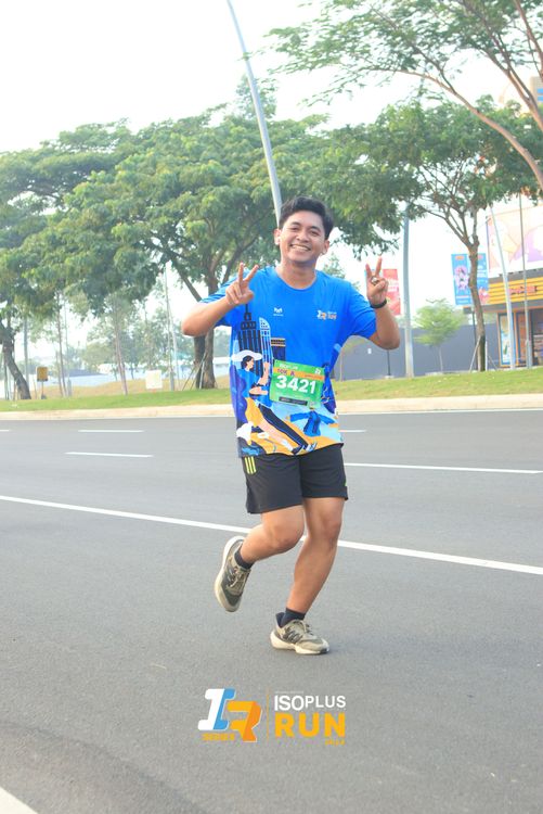 Race photo from ISOPlus Run 2024 Jakarta