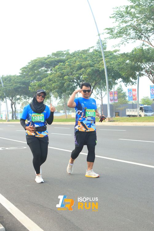 Race photo from ISOPlus Run 2024 Jakarta