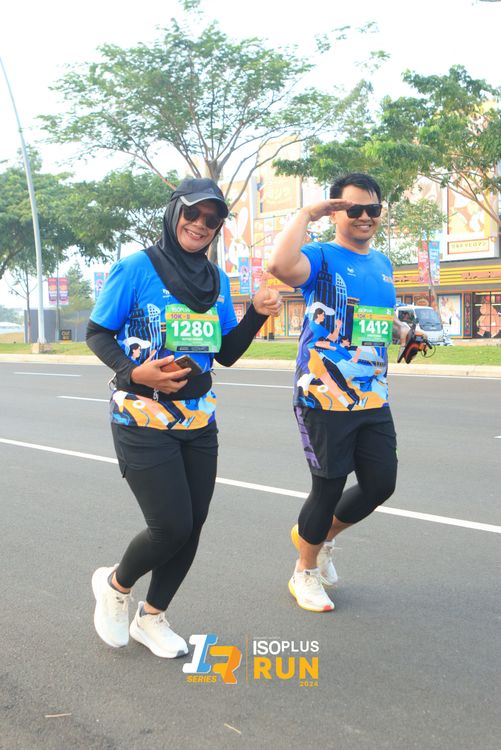 Race photo from ISOPlus Run 2024 Jakarta