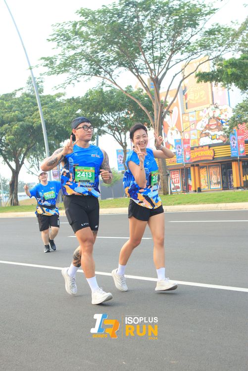 Race photo from ISOPlus Run 2024 Jakarta