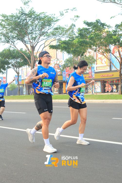 Race photo from ISOPlus Run 2024 Jakarta