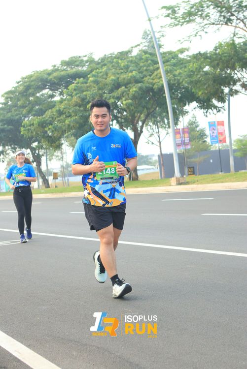 Race photo from ISOPlus Run 2024 Jakarta