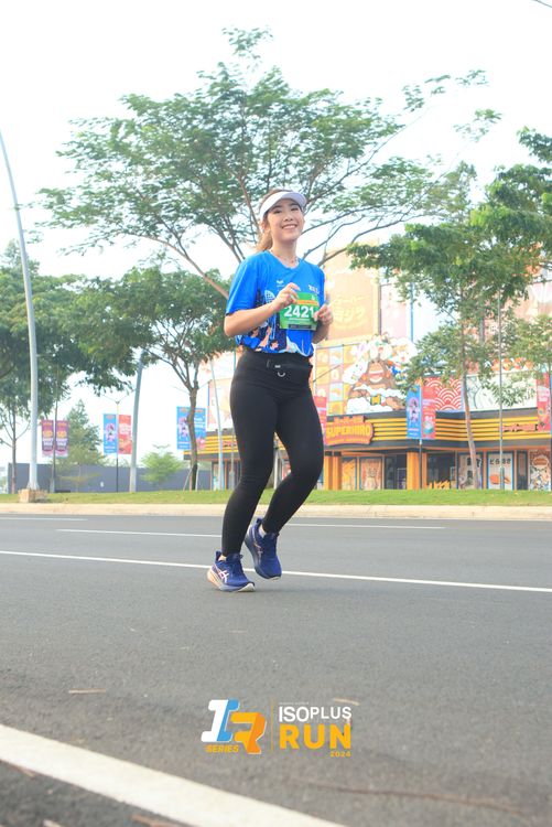 Race photo from ISOPlus Run 2024 Jakarta