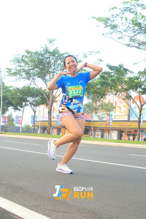 Race photo from ISOPlus Run 2024 Jakarta