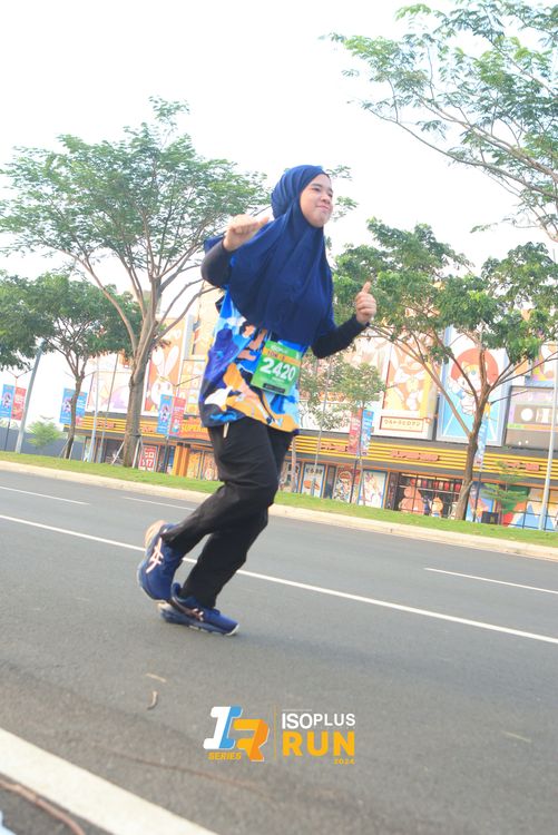 Race photo from ISOPlus Run 2024 Jakarta