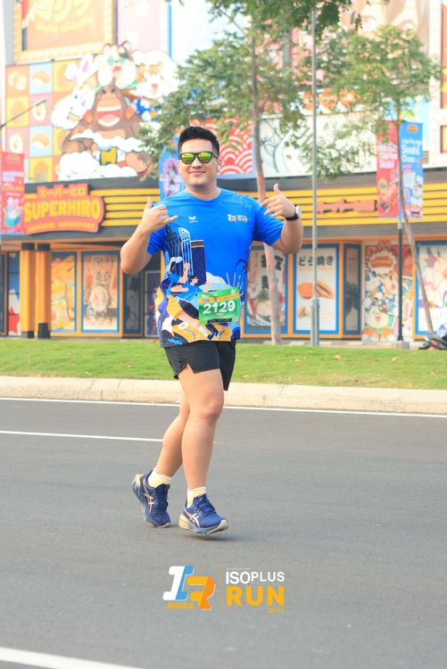 Race photo from ISOPlus Run 2024 Jakarta
