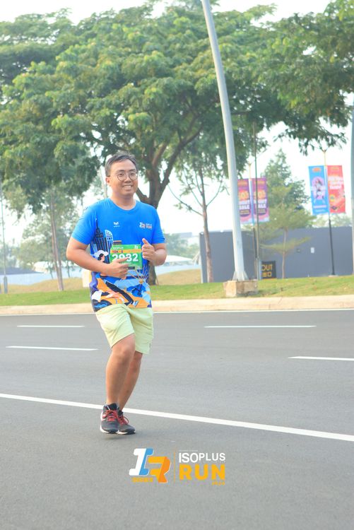 Race photo from ISOPlus Run 2024 Jakarta