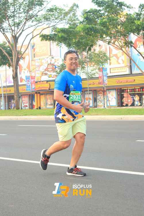Race photo from ISOPlus Run 2024 Jakarta