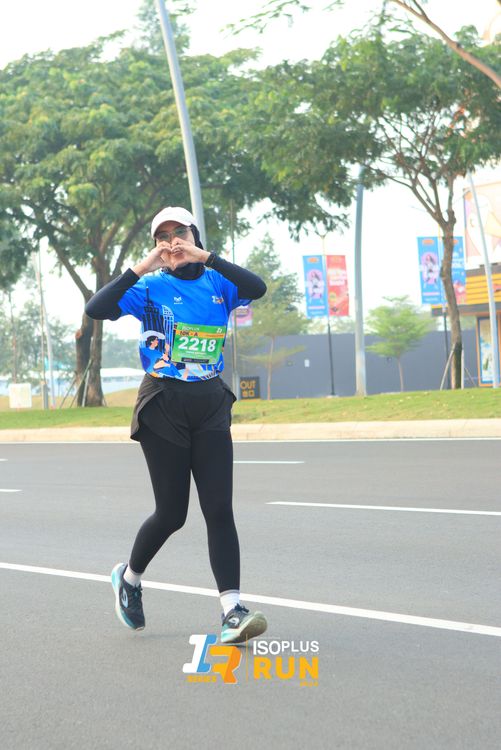 Race photo from ISOPlus Run 2024 Jakarta