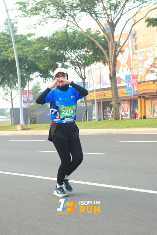 Race photo from ISOPlus Run 2024 Jakarta