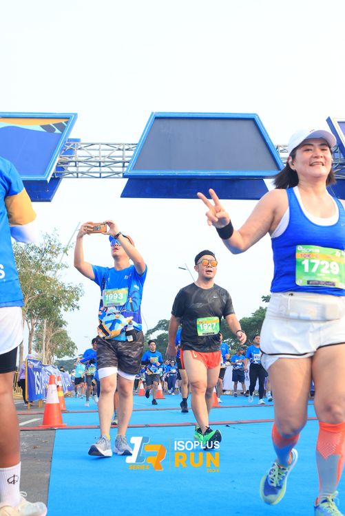 Race photo from ISOPlus Run 2024 Jakarta