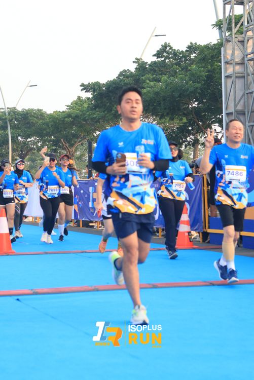 Race photo from ISOPlus Run 2024 Jakarta
