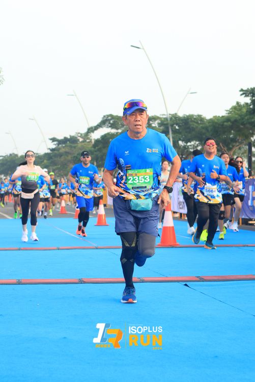Race photo from ISOPlus Run 2024 Jakarta