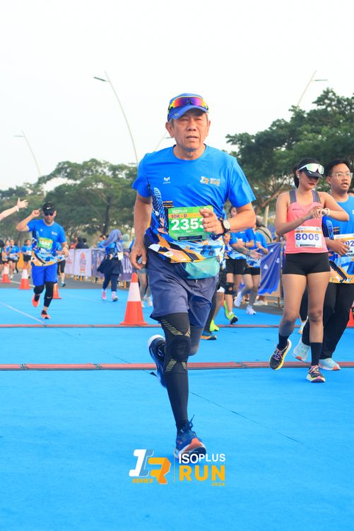 Race photo from ISOPlus Run 2024 Jakarta