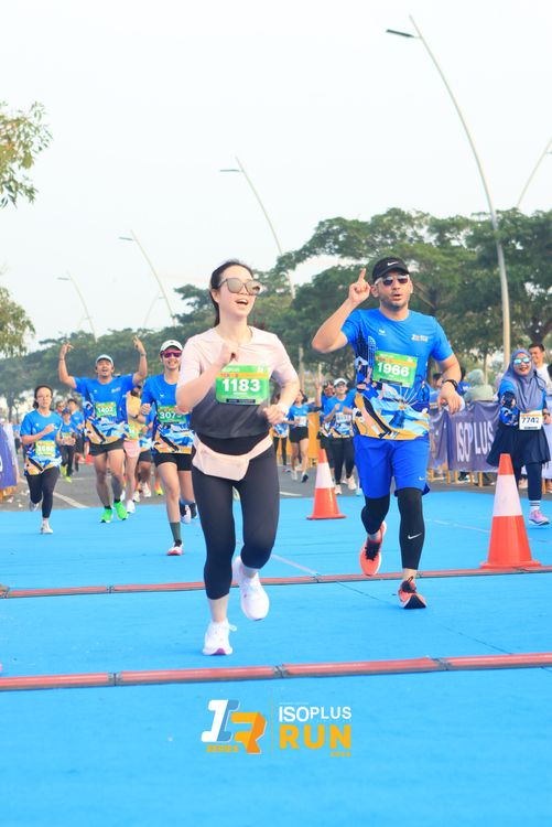 Race photo from ISOPlus Run 2024 Jakarta