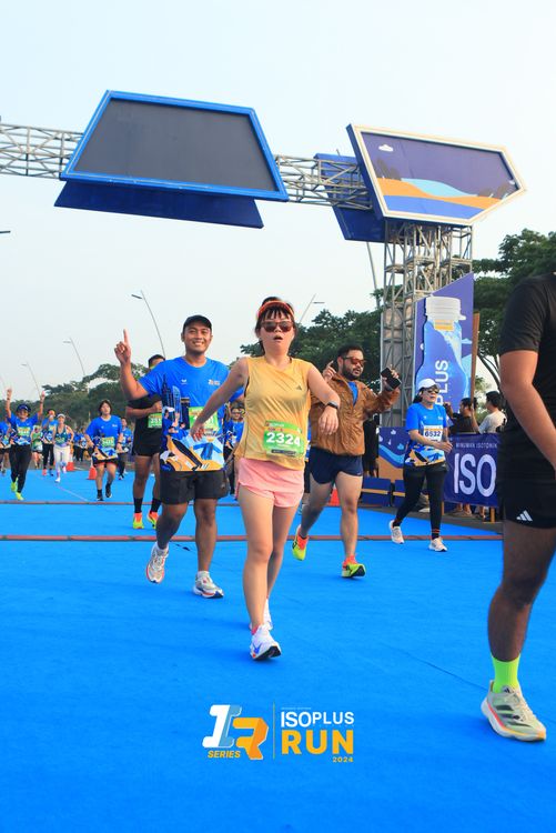 Race photo from ISOPlus Run 2024 Jakarta