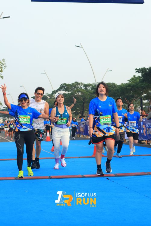 Race photo from ISOPlus Run 2024 Jakarta