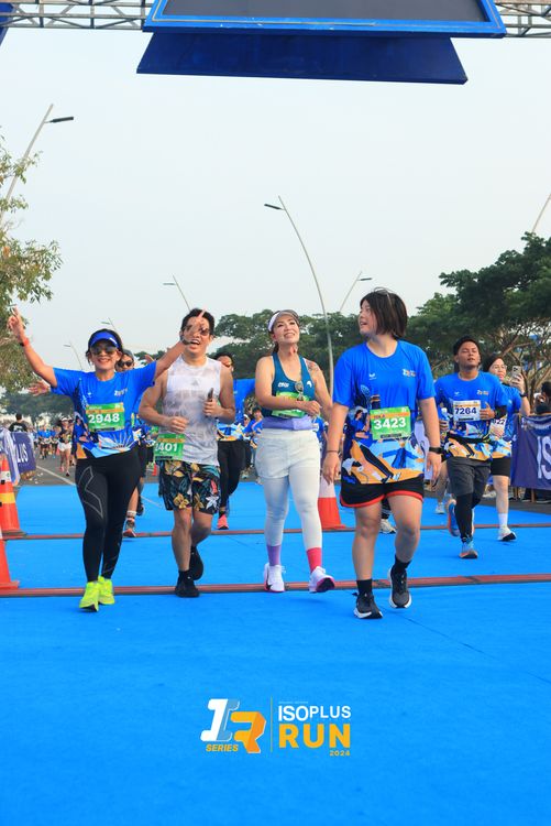 Race photo from ISOPlus Run 2024 Jakarta