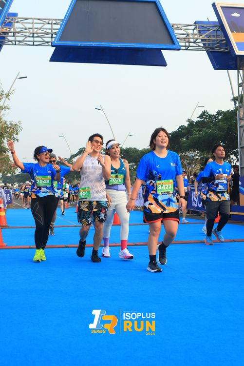 Race photo from ISOPlus Run 2024 Jakarta
