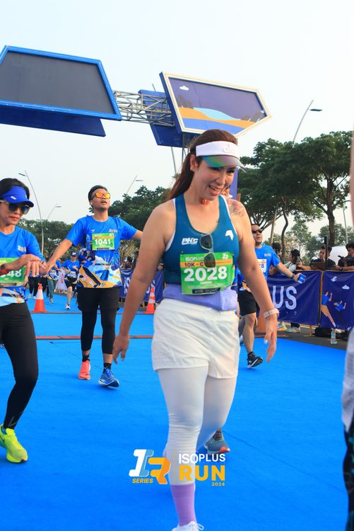 Race photo from ISOPlus Run 2024 Jakarta