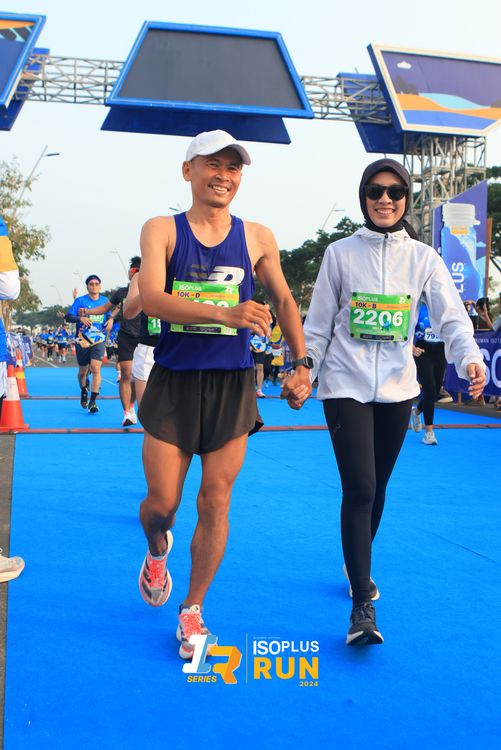 Race photo from ISOPlus Run 2024 Jakarta
