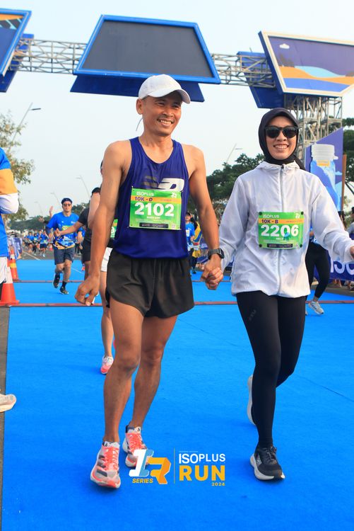 Race photo from ISOPlus Run 2024 Jakarta