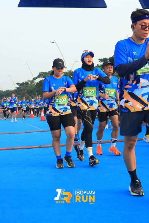 Race photo from ISOPlus Run 2024 Jakarta