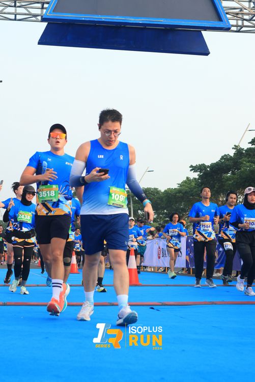Race photo from ISOPlus Run 2024 Jakarta