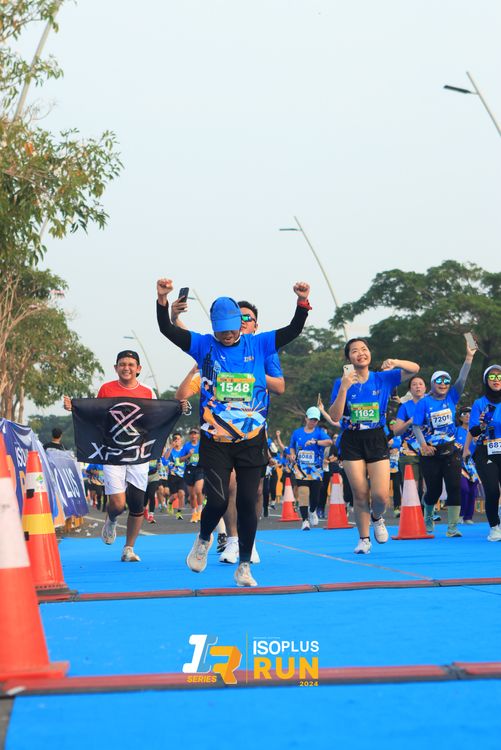 Race photo from ISOPlus Run 2024 Jakarta