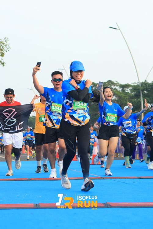 Race photo from ISOPlus Run 2024 Jakarta