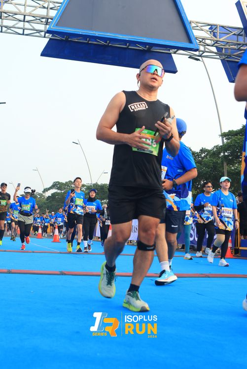 Race photo from ISOPlus Run 2024 Jakarta