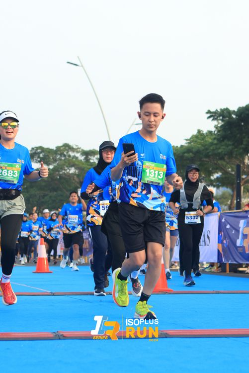 Race photo from ISOPlus Run 2024 Jakarta