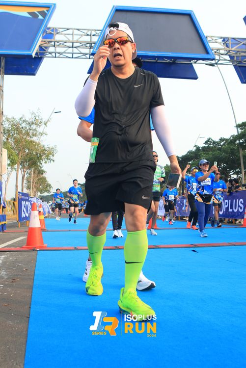 Race photo from ISOPlus Run 2024 Jakarta