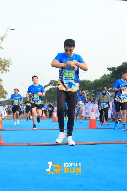 Race photo from ISOPlus Run 2024 Jakarta