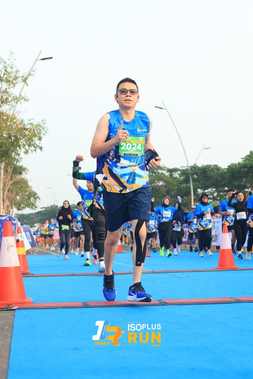 Race photo from ISOPlus Run 2024 Jakarta