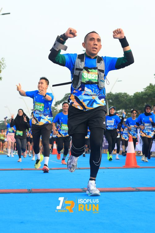 Race photo from ISOPlus Run 2024 Jakarta