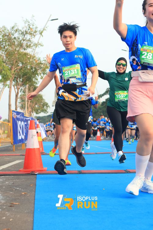 Race photo from ISOPlus Run 2024 Jakarta
