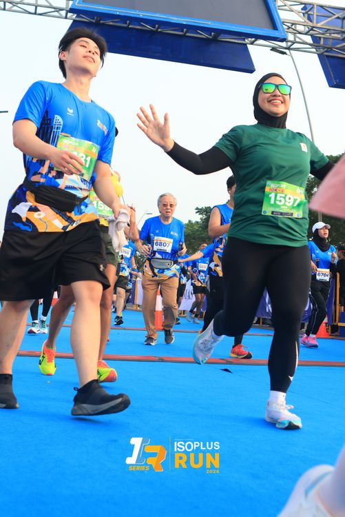 Race photo from ISOPlus Run 2024 Jakarta