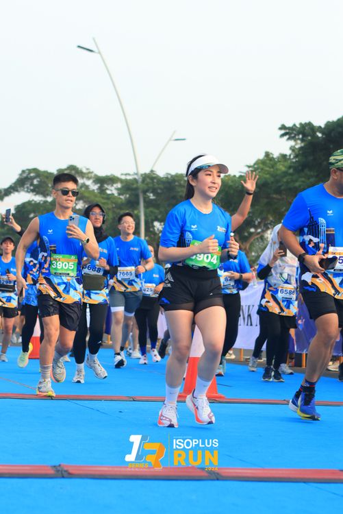 Race photo from ISOPlus Run 2024 Jakarta