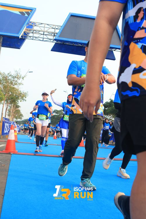 Race photo from ISOPlus Run 2024 Jakarta