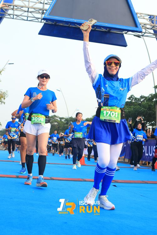 Race photo from ISOPlus Run 2024 Jakarta