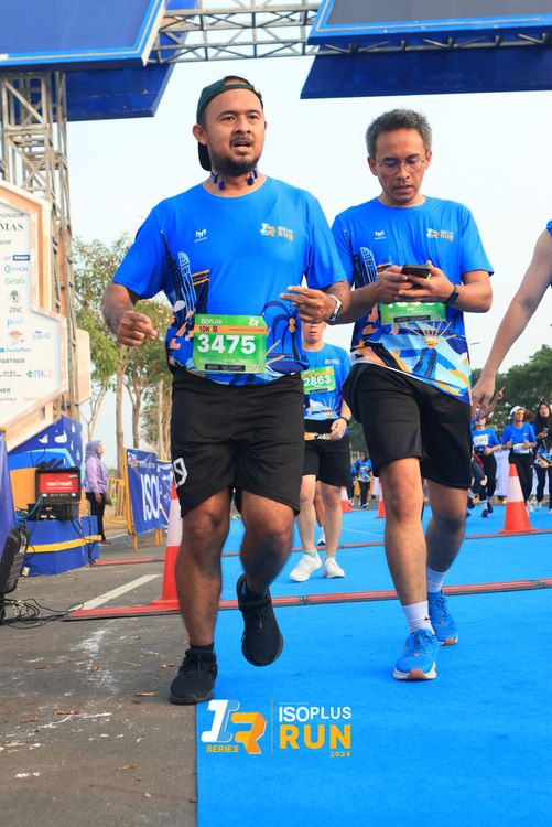 Race photo from ISOPlus Run 2024 Jakarta