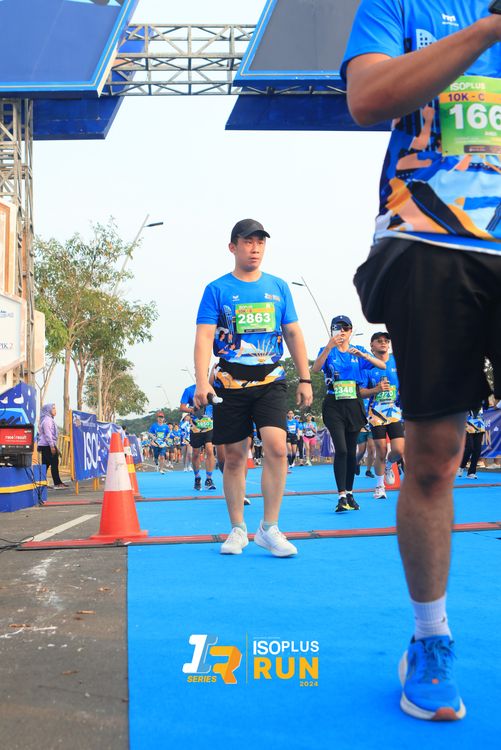 Race photo from ISOPlus Run 2024 Jakarta