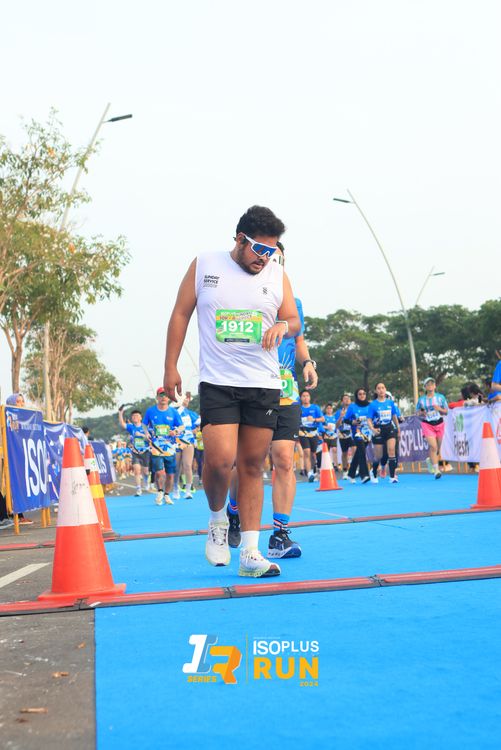 Race photo from ISOPlus Run 2024 Jakarta