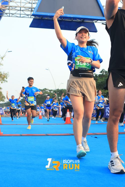 Race photo from ISOPlus Run 2024 Jakarta